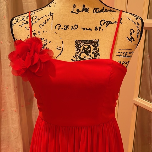 Forever 21 corsage dress junior teen party wedding winter dance S teen women 2 4 - Picture 4 of 13